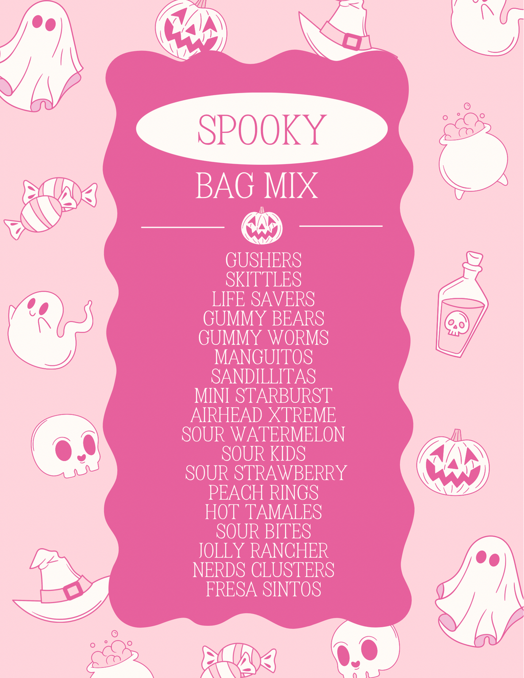 HALLOWEEN BAG MIXED